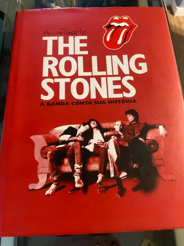 Livro According to Rolling Stones - A banda conta sua história 