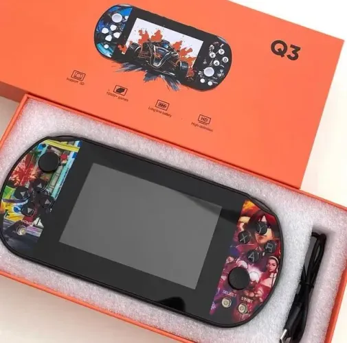 Console Portátil de Vídeo Game Q3 com 10000 Jogos