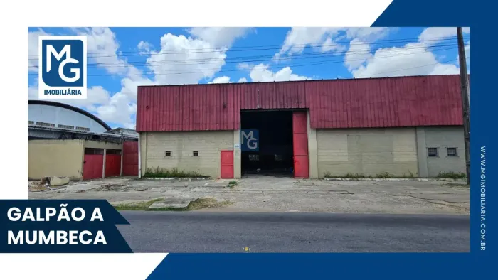 Galpão Mumbeca - 575m² - Pavilhão/Galpão para alugar no bairro Guabiraba - Recife/PE