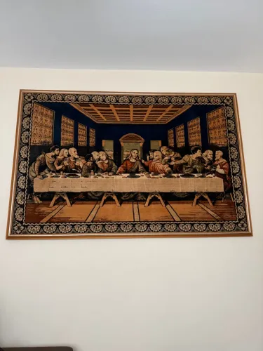 Quadro Tapeçaria A Última Ceia - Decoração Clássica