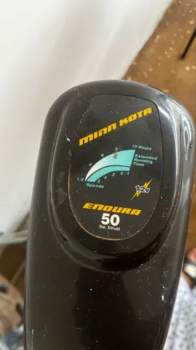 Motor elétrico Minn Kota 50lbs 12v barco 12v