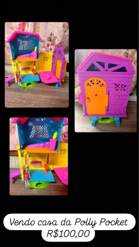 Casa da Polly pocket 