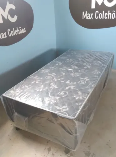 Cama Box Solteiro - Novo