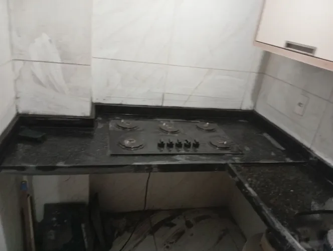 Bancada de cozinha no verde Ubatuba