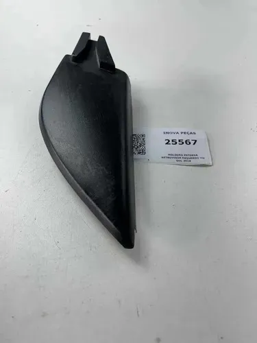 Moldura Interna Retrovisor Esquerdo  Vw Gol 2018 Preto