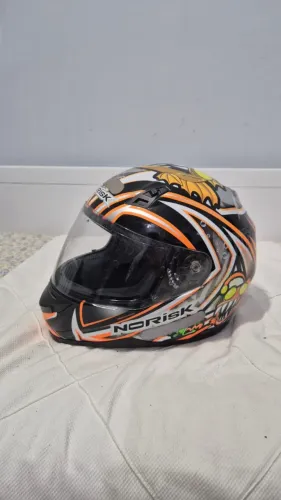 CAPACETE NORISK TAM.56 - FF391 - USADO-BOM ESTADO