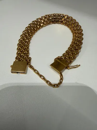 Pulseira ouro 18