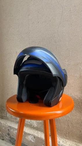 Capacete Pro Tork V-Pro Jet 3 Robocop Escamoteável Moto Masculino Feminino