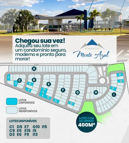 Terreno em Condomínio para Venda em Presidente Prudente, CONDOMINIO RESIDENCIAL MONTE AZUL
