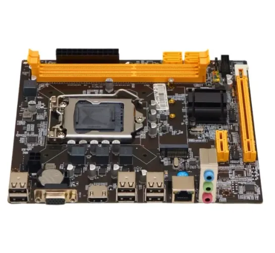 PLACA MAE DESK BRAZILPC 1155 BPC-H61M.2-T (2xDDR3-MAX16GB/1xPCIEX16/1xPCIEX1/1xM.2 NVME/4x