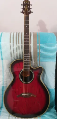 VIOLÃO CRAFTER FX-550EQ (fininho tipo Godin, de fibra)