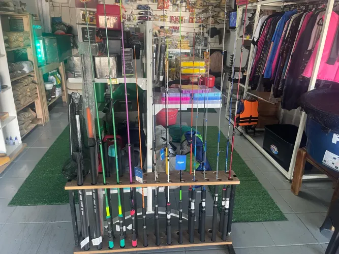 Kit molinhe e vara para pesca a parti 79,99