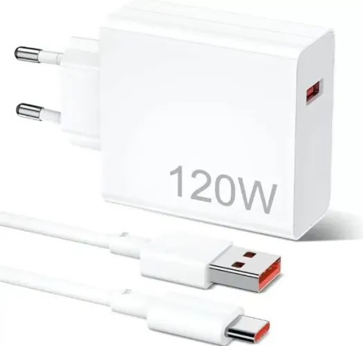 Carregador Turbo Carregamento Rapido 120w Tipo C