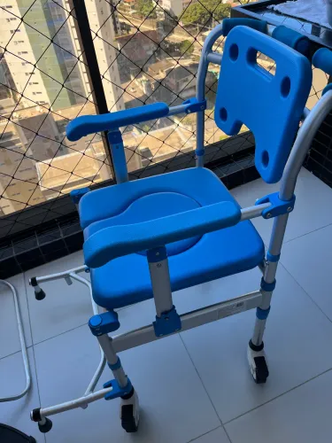 Cadeira de banho Acme em alumínio