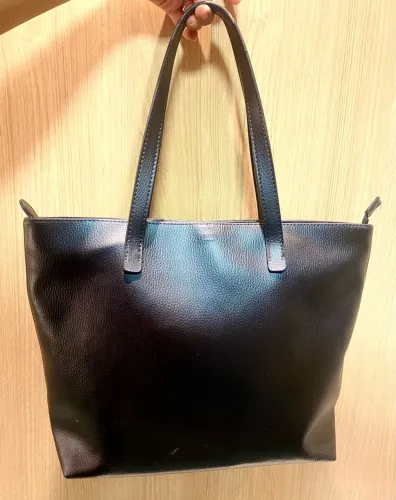Bolsa Arezzo Shopping Giorno Original Preta