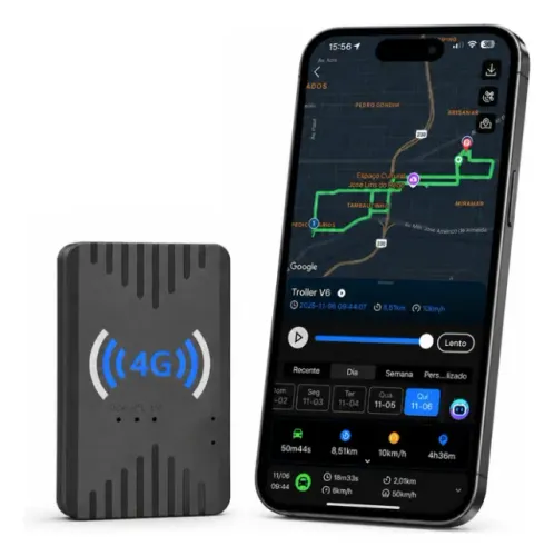 Rastreador Portatil 4g Gps Veicular Com Imã Melhor Que Tk905 ST905 ST915 bateria 20 dias