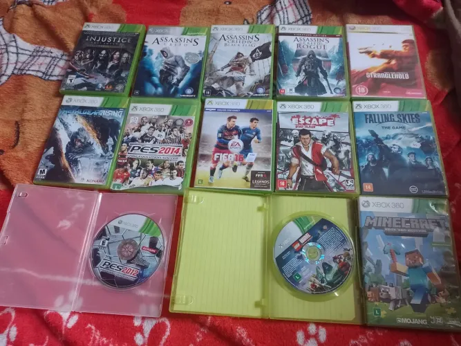 18 JOGOS XBOX 360 ORIGINAIS EM OTIMO ESTADO $650$