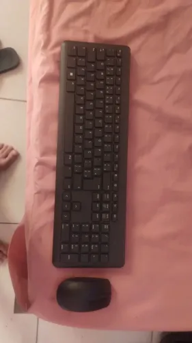 Teclado e mouse sem fio Dell 