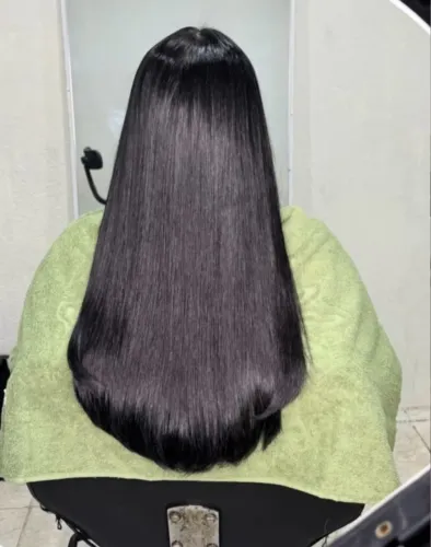 CABELO HUMANO PREMIUM VIETNAMITA 55CM 200G, CONFECCIONADO NO PONTO AMERICANO.