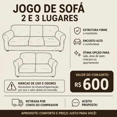 Sofá para reforma