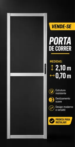 Vende se porta de correr