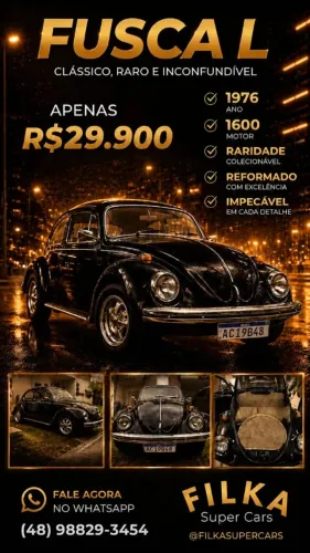 Volkswagen Fusca 1300 1976