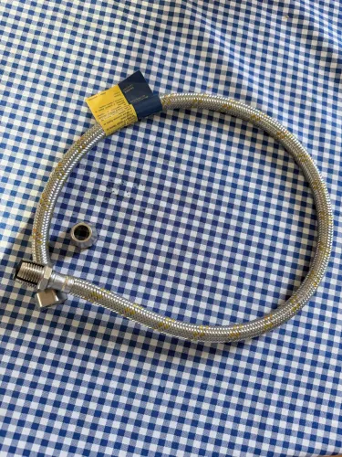 Mangueira para fogão inox c/ conector