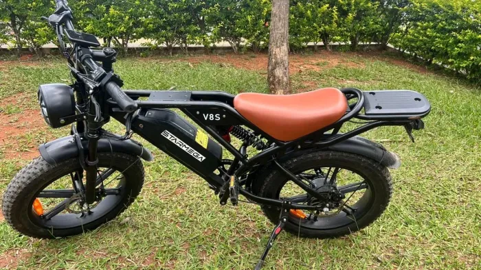 ? BICICLETA ELÉTRICA STARMESA V8S - ESTILO E POTÊNCIA! ?