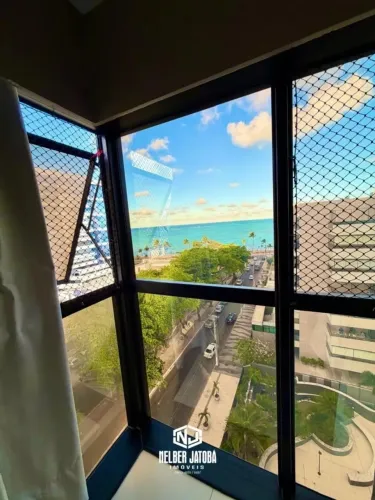 Apartamento Jatiúca 4 suítes, vista mar e porteira fechada