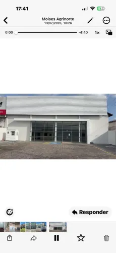 Aluga-se excelente Galpao de frente para Br