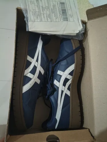 Tênis Asics Japan S Masculino Azul e Branco Novo nunca usado