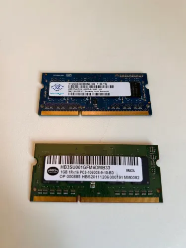 Memória RAM DDR3 Notebook 1333MHz (1GB + 2GB)