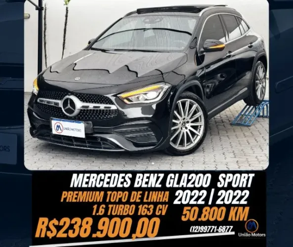 Mercedes-Benz GLA-200 GLA 200 AMG Line 1.3 16V TB AUT 2022