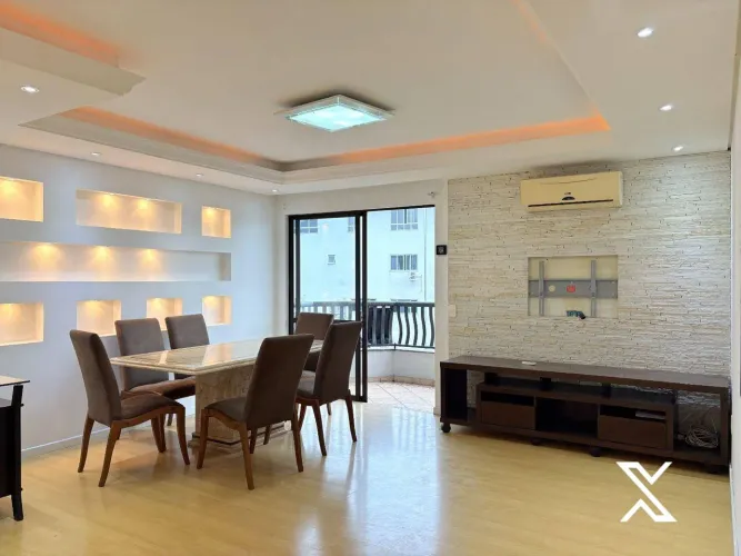 Apartamento com 3 dormitórios para alugar, 101m² - Vila Nova - Blumenau/SC