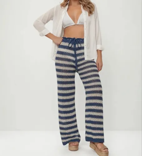 Calça saída de Praia crochê