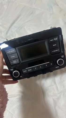 Rádio Original Hyundai Creta com display LCD, Bluetooth e mídia - P/N 96170M4000UAY