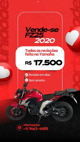 Yamaha FZ25 250 Fazer Flex 2020