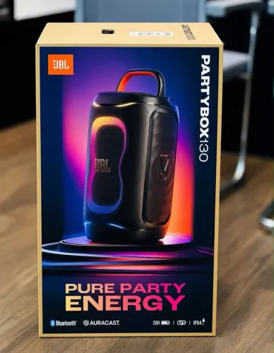 JBL PARTYBOX 130 LACRADA ? POTÊNCIA JBL POR R$ 2.150!
