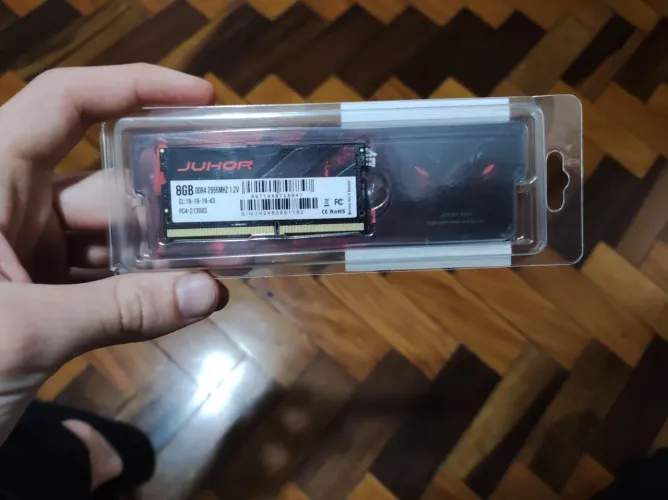 Memória RAM DDR4 8gb JOHOR - Lacrada.