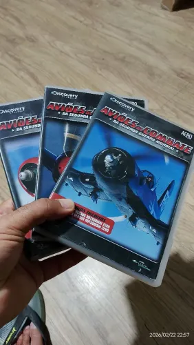 Dvds originais aviação