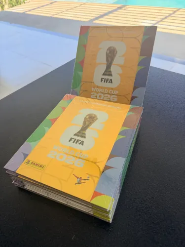 Álbum da Copa capa dura dourado Copa 2026 NOVO