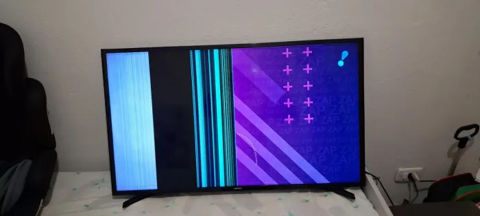 Televisão samsung com defeito no cofe!
