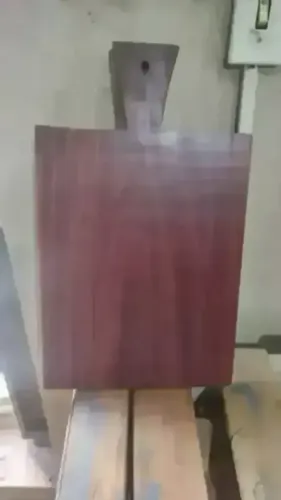 Tábua de Carne Artesanal Roxinho | Madeira Maciça | 50x30cm