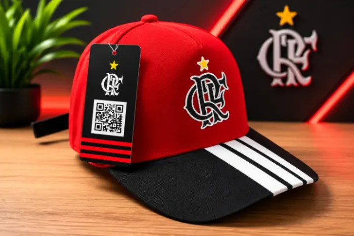 Boné do FLAMENGO NOVO de vitrine