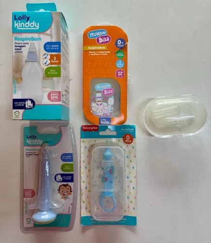 Kit lavagem nasal bebê