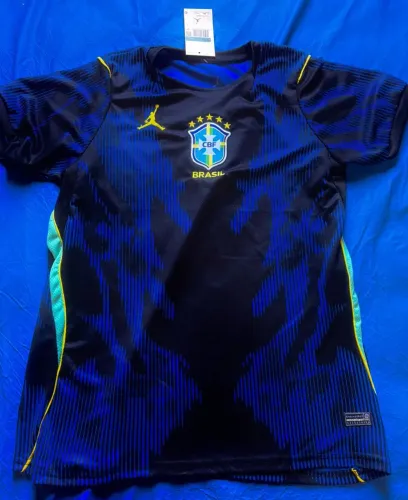 camiseta seleção brasileira do P ao GG azul