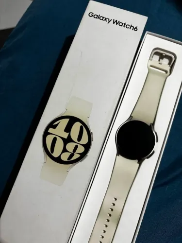 smart watch 6 samsung branco off white