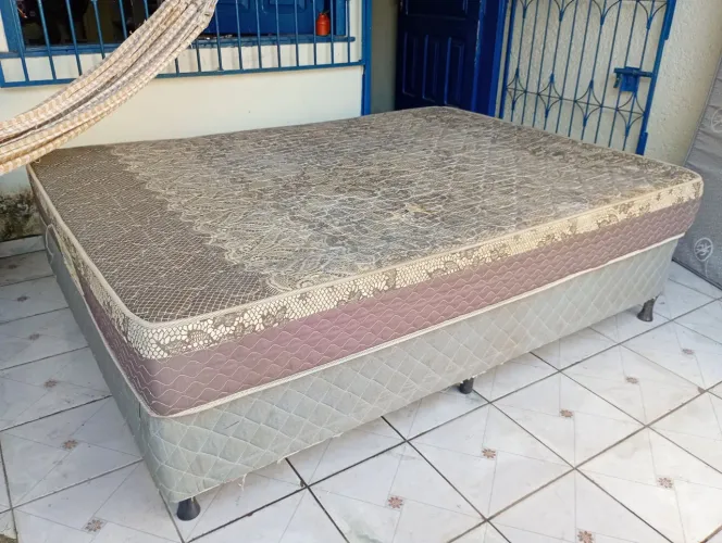 Cama box casal 