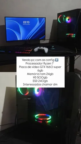 VENDO OU TROCO PC GAMER