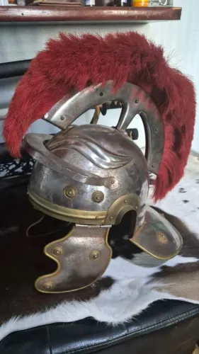 ELMO CAPACETE ROMANO CENTURIÃO SOLDADO